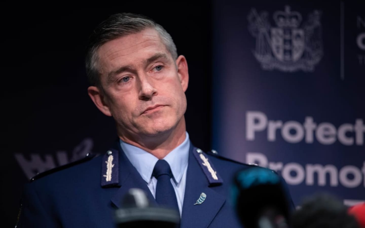 Police Commissioner Andrew Coster.