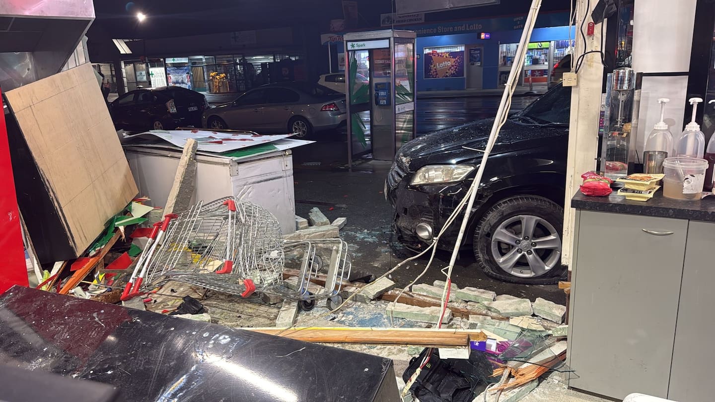 The scene of the crash. Photo / Supplied