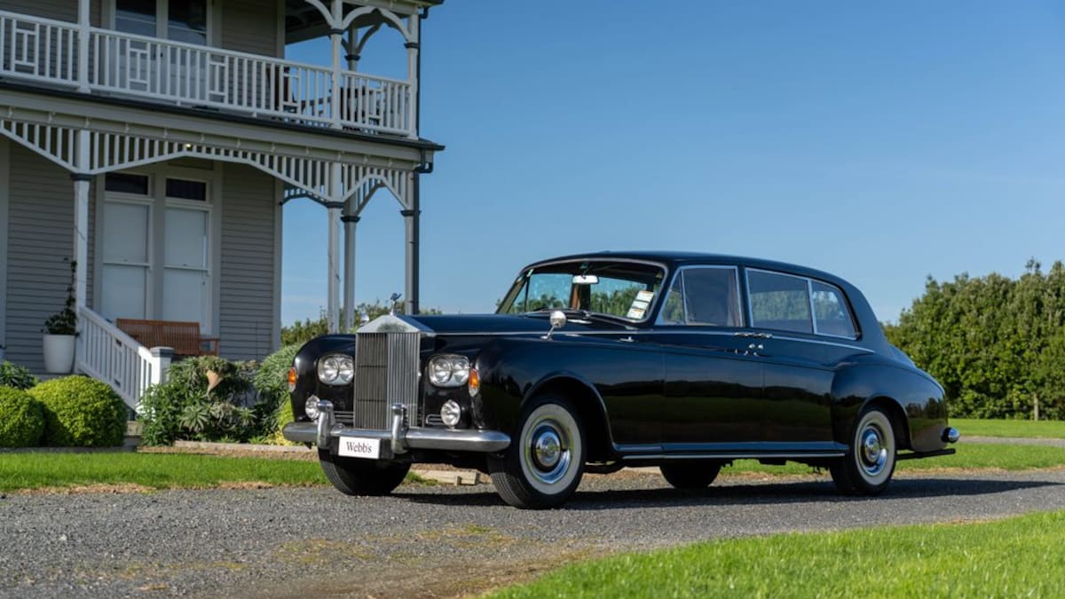 The Queen's Kiwi Rolls Royce for sale after 30 years in storage The Queen's Kiwi Rolls Royce for sale after 30 years in storage