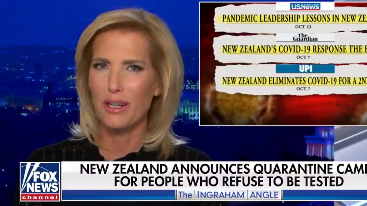 'Terrifying new response': US host's bizarre take on Kiwi Covid strategy