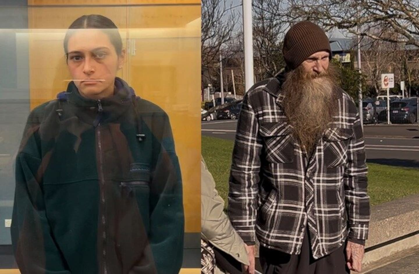 Jessie-Lee Daniela-Ranford, left, and her father, James Lindsay Ranford. The pair was due to be sentenced in the Hamilton District Court today but the case was adjourned. Photos / Belinda Feek