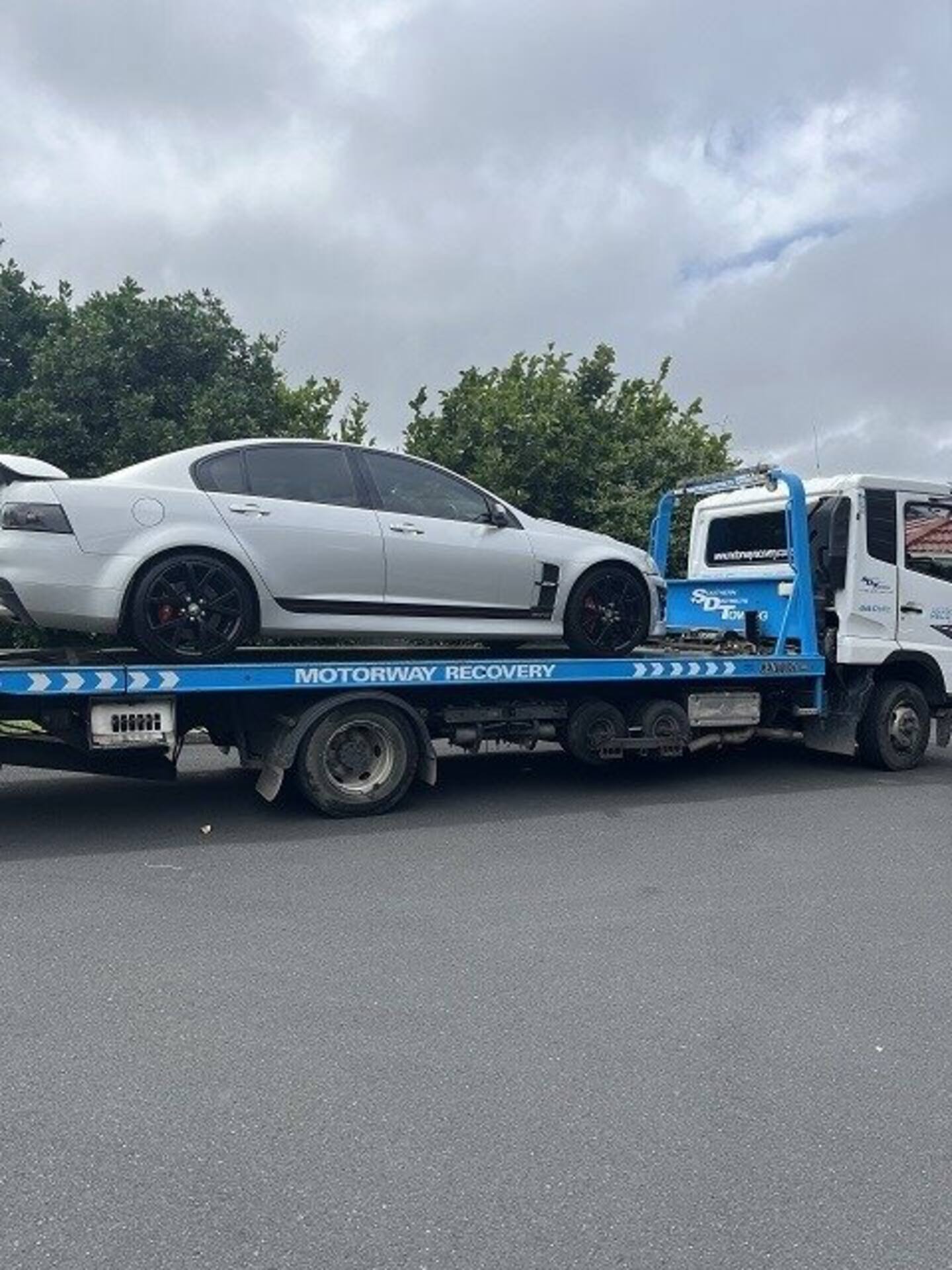 Another car impounded by police. Photo / New Zealand Police