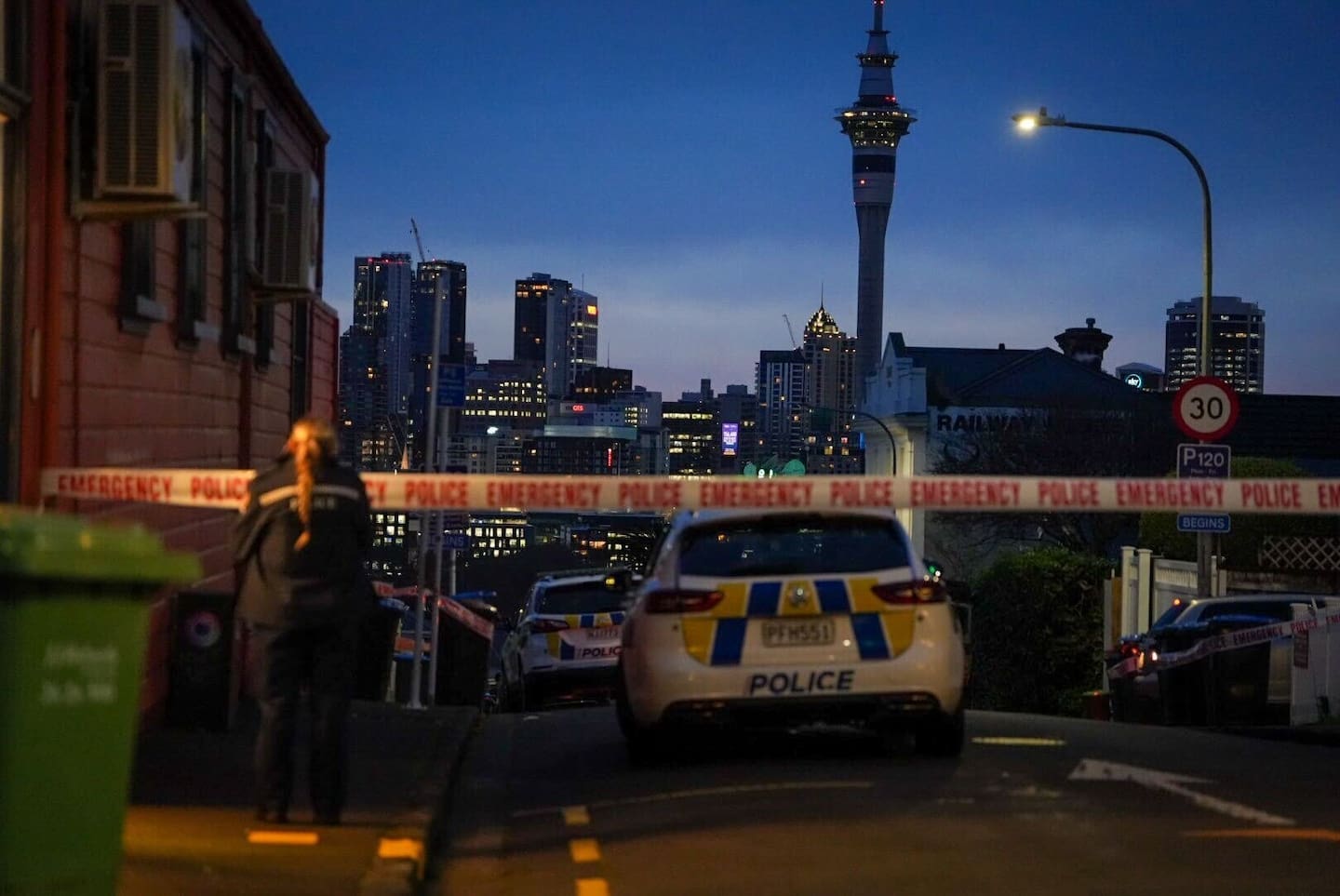 Police have confirmed that a baby was found deceased at the scene. Photo / Carson Bluck