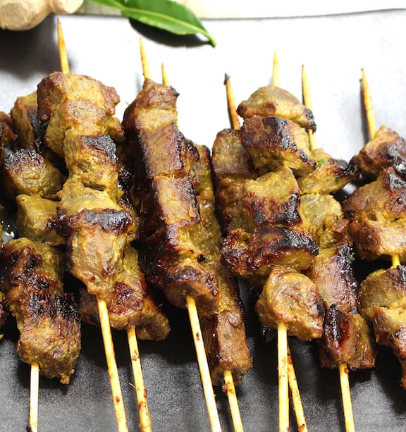 Cambodian beef skewers Eat Well Recipe NZ Herald - Main Image