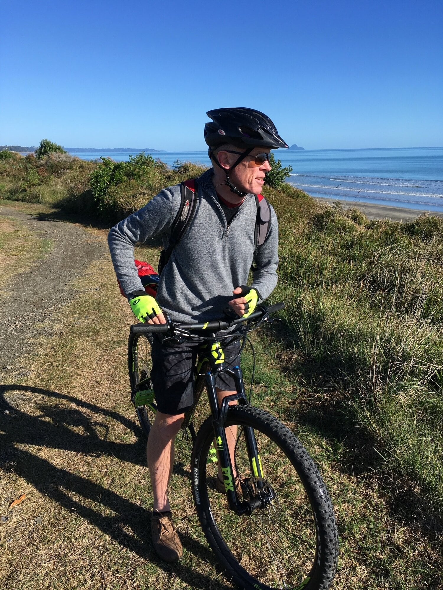 Commuter cyclist Bryan Marris was heading home, and travelling in a designated cycle lane next to the truck.