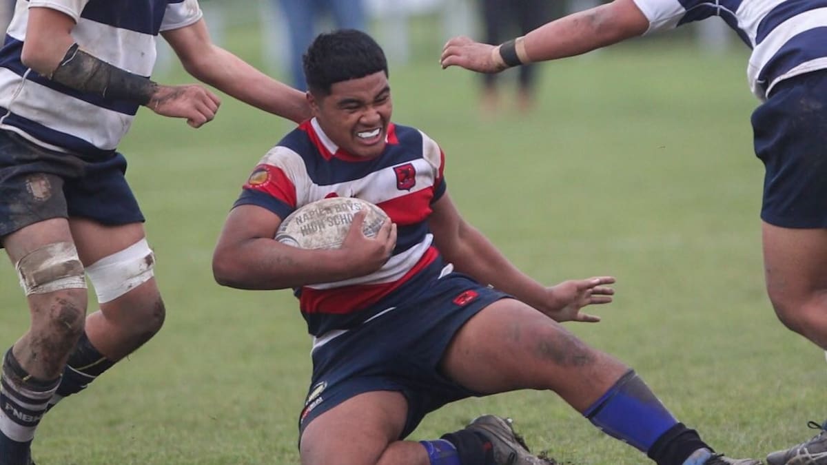Rugby: Prop rampant as Hastings Boys' book finals berth