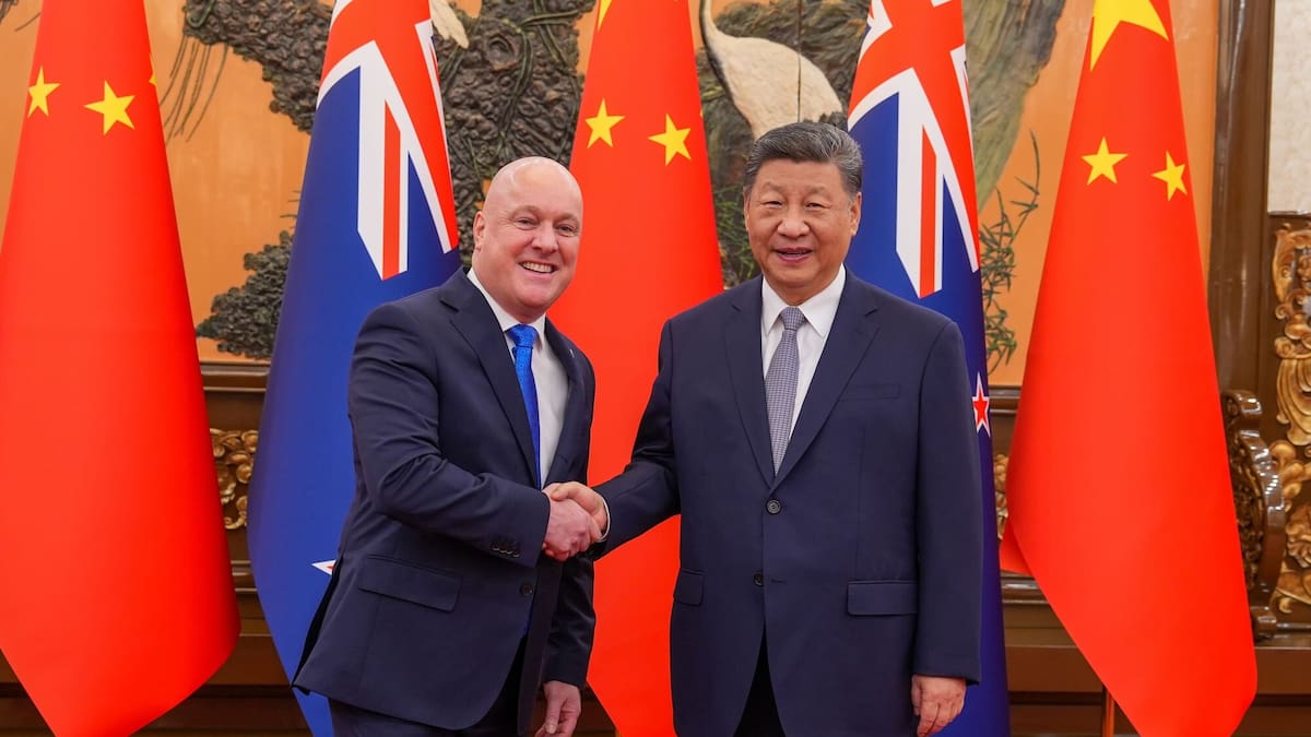 The unique camera China used to film Christopher Luxon and what it means