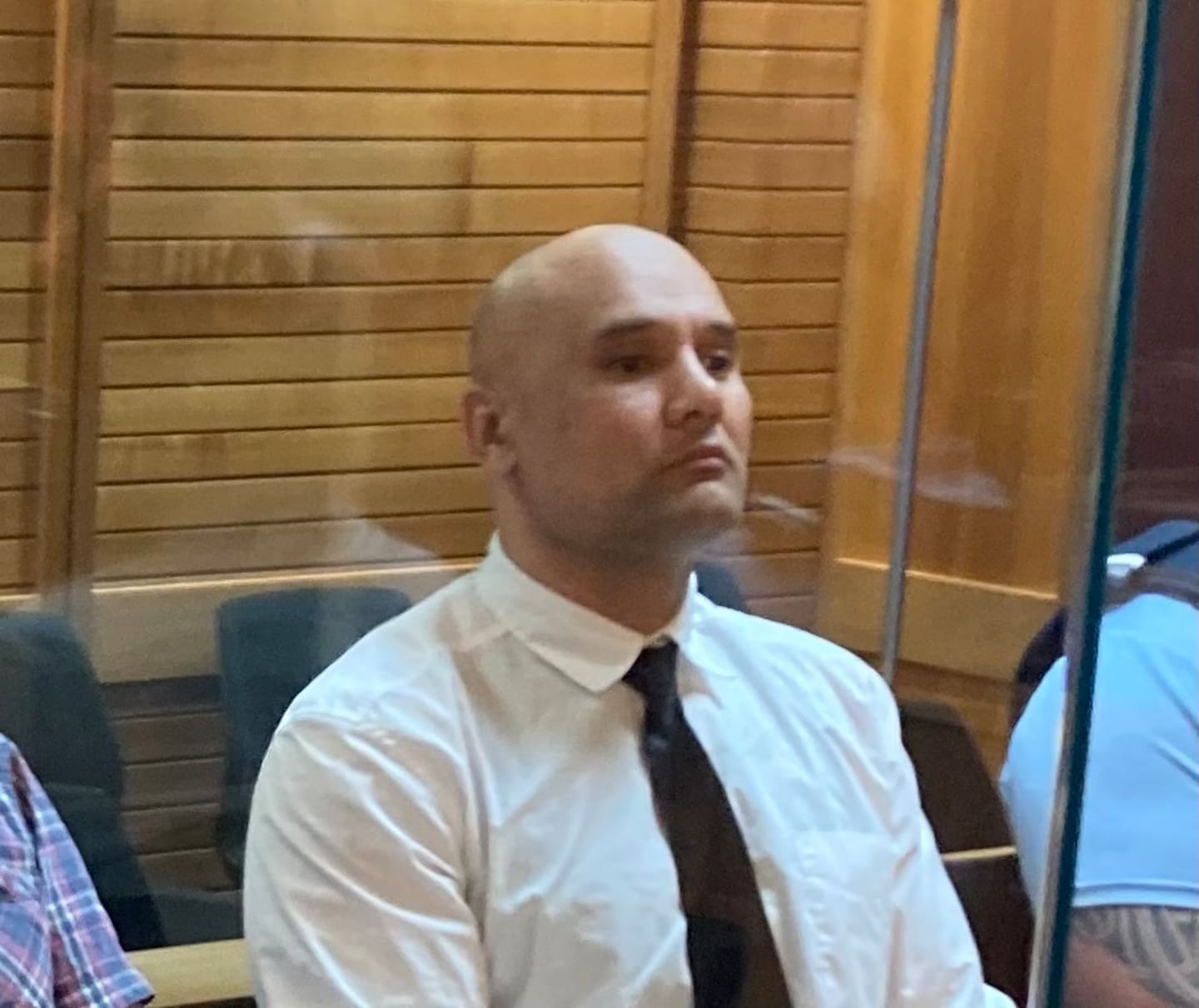 Earl Campbell appears in High Court at Napier December 3, 2024 for sentence on rape, kidnap and burglary charges. Photo / Ric Stevens