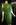 The green Givenchy dress that Grace Kelly wore to an informal luncheon at the White House in 1961. Photo / AP