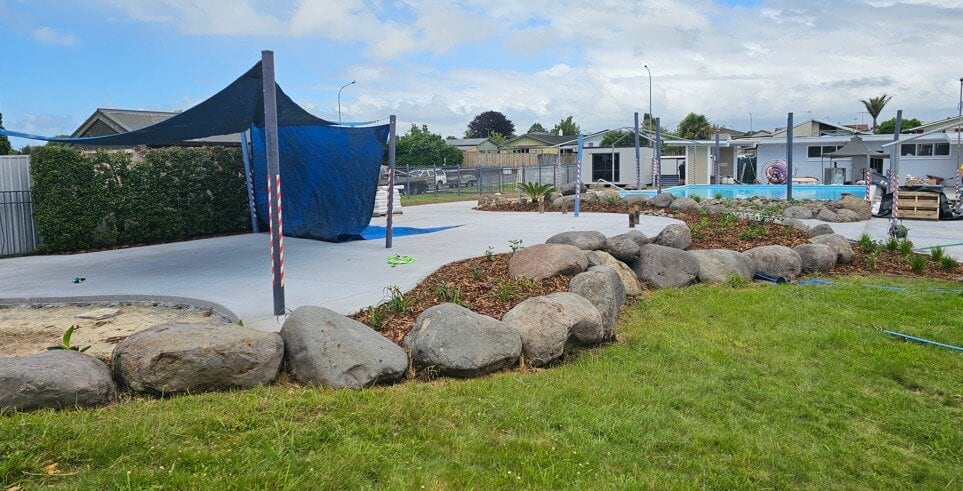  Dave Hume Pool, Katikati. The new outdoor gym space. Photo / Supplied