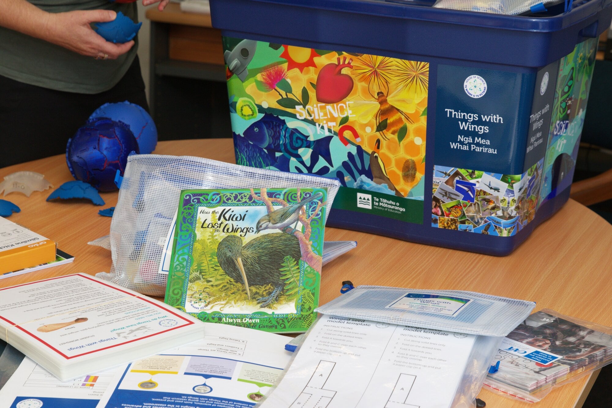  Some of the contents of one of the House of Science resource kits &lsquo;Things with Wings&rsquo;. Photo / Kelly O&rsquo;Hara
