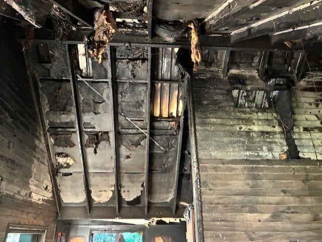 The McGrannachans' home in Pāpāmoa was badly damaged.