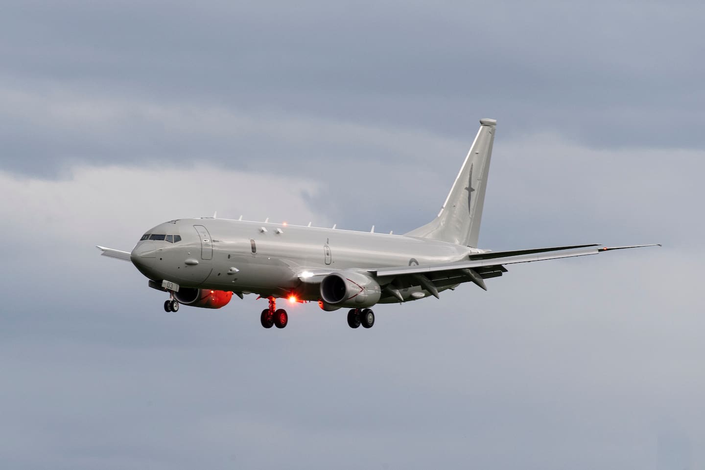 A Royal New Zealand Air Force P-8A Poseidon aircraft has carried out maritime patrols over international waters, monitoring North Korean evasion of United Nations Security Council sanctions. Photo / NZDF