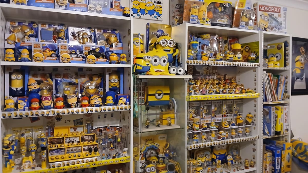 ‘I guess I’m a bit obsessed’: Minions collector sets world record ‘I guess I’m a bit obsessed’: Minions collector sets world record
