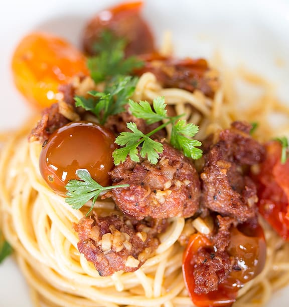 Prawn Jamie Oliver Chorizo Pasta Bake Tomato Sauce Cod And Prawn