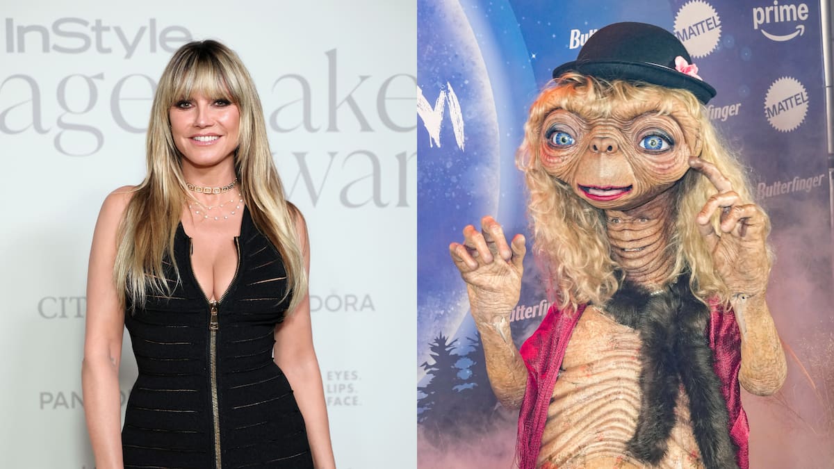 Heidi Klum Halloween party costume teaser