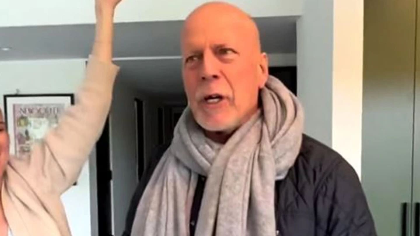 Bruce Willis speaks on camera for first time since frontotemporal dementia diagnosis in Demi Moore's birthday post - NZ Herald
