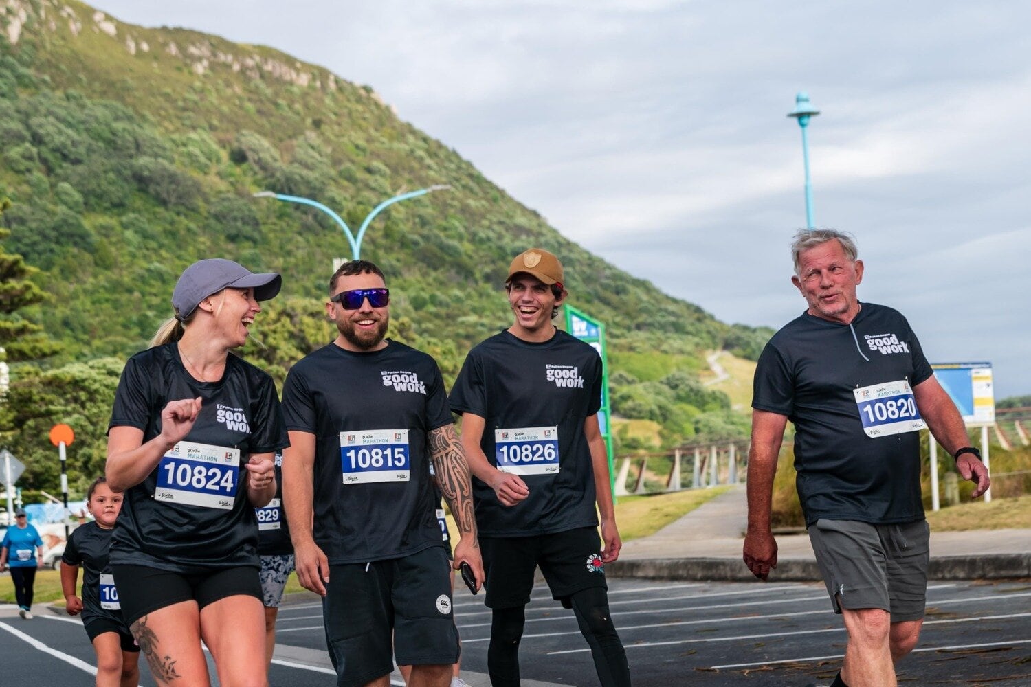 Shorter 10.5km and 5km distances are available, making participation accessible for families and recreational runners. Photo / Supplied