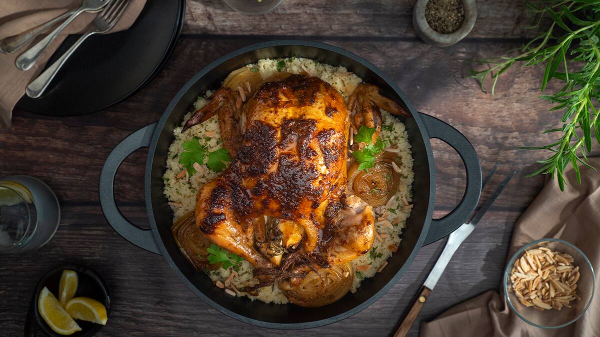 Harissa and honey roast chicken recipe - NZ Herald