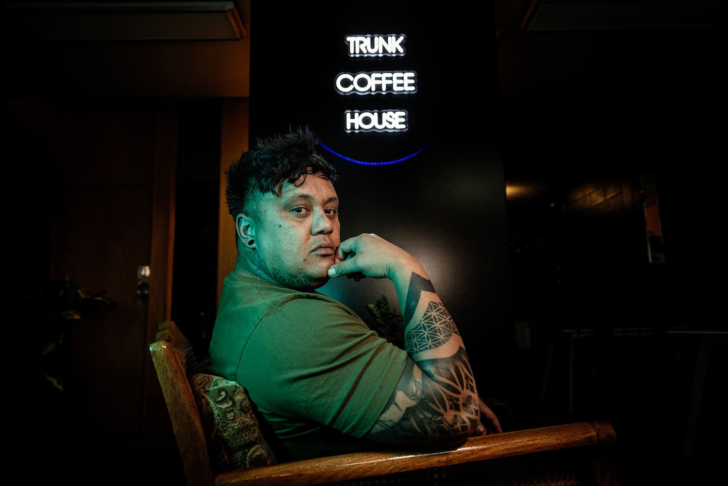 Growing up gay in remote Murupara wasn't easy but Rhys Delamere is now happy in his skin. 
Photo / Mike Scott