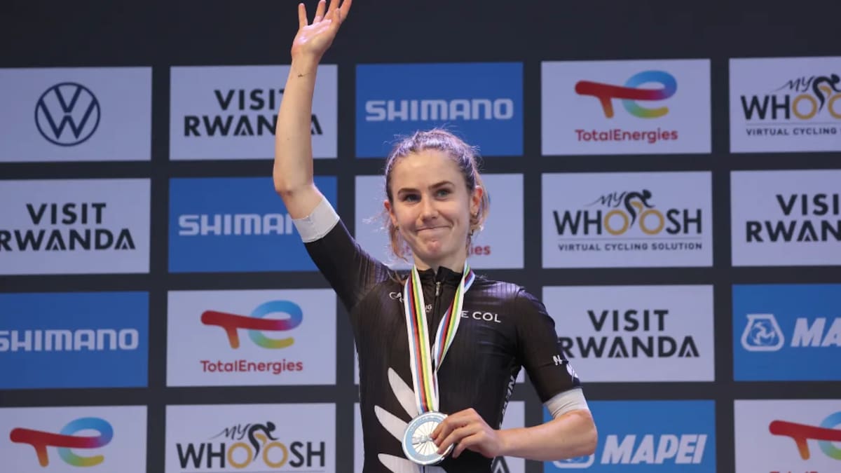Cyclist Niamh Fisher-Black second in women’s world road race in Rwanda Cyclist Niamh Fisher-Black second in women’s world road race in Rwanda