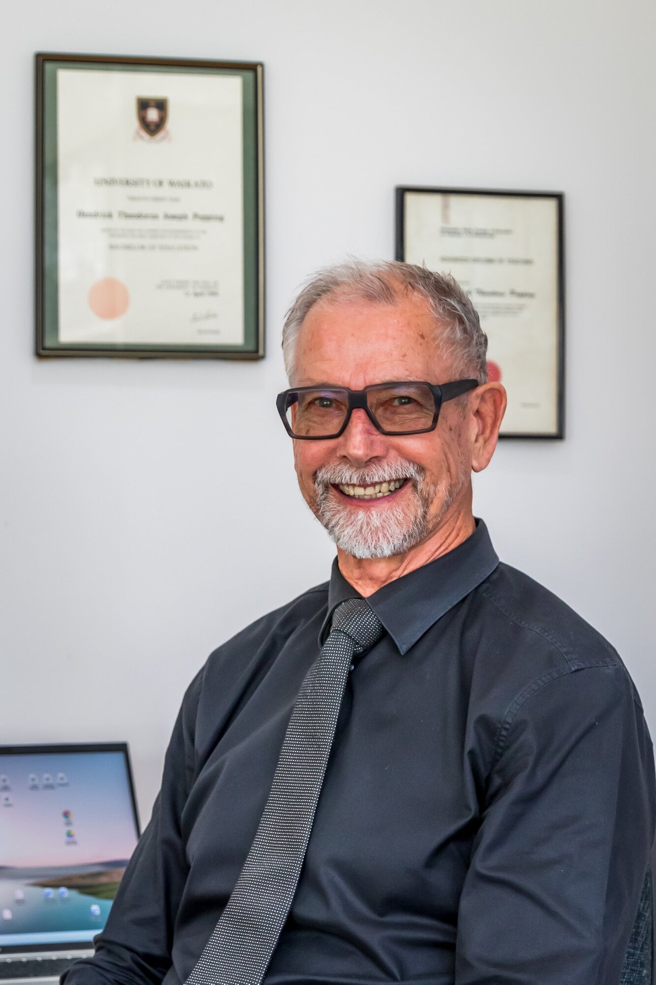Ōtūmoetai Intermediate School principal Henk Popping is one of the founders of the Aims Games for intermediate-aged students, which is now one of NZ's largest sporting events. Photo / Kelly O&rsquo;Hara