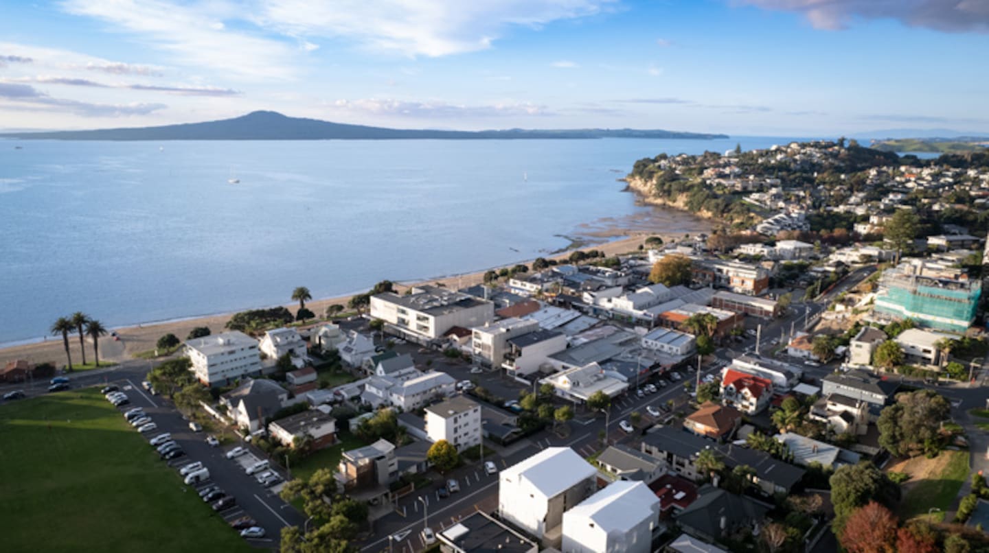 St Heliers has been black-flagged, warning people not to swim there at all. Photo / Chris Tarpey