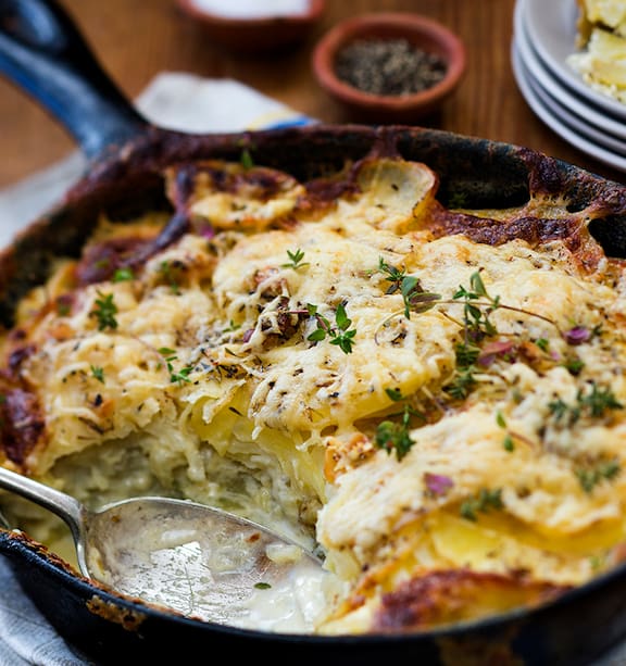 Deluxe potato and kumara gratin NZ Herald1