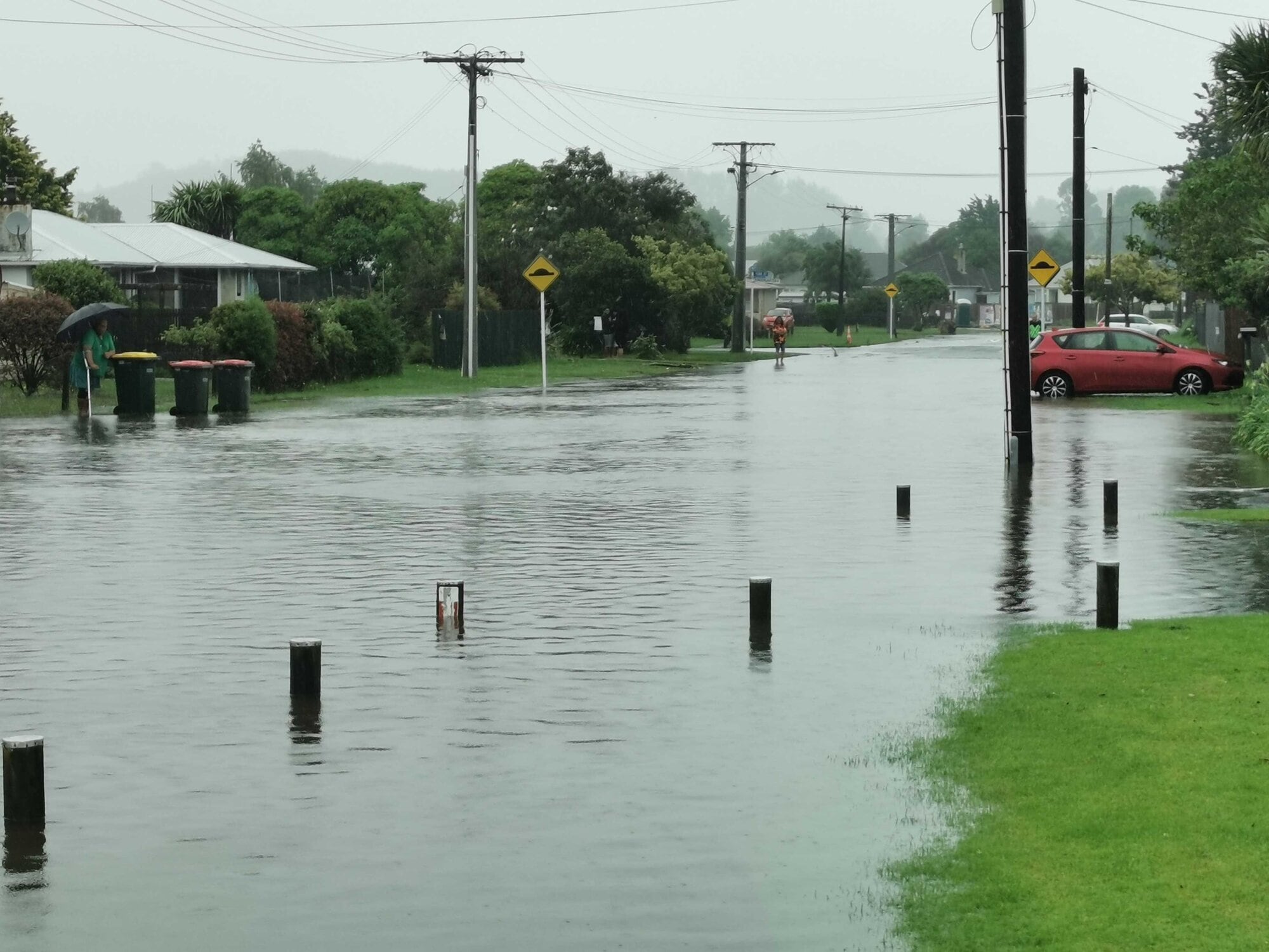 Flooding in Rotorua in December 2022. Photo / Andrew Warner
