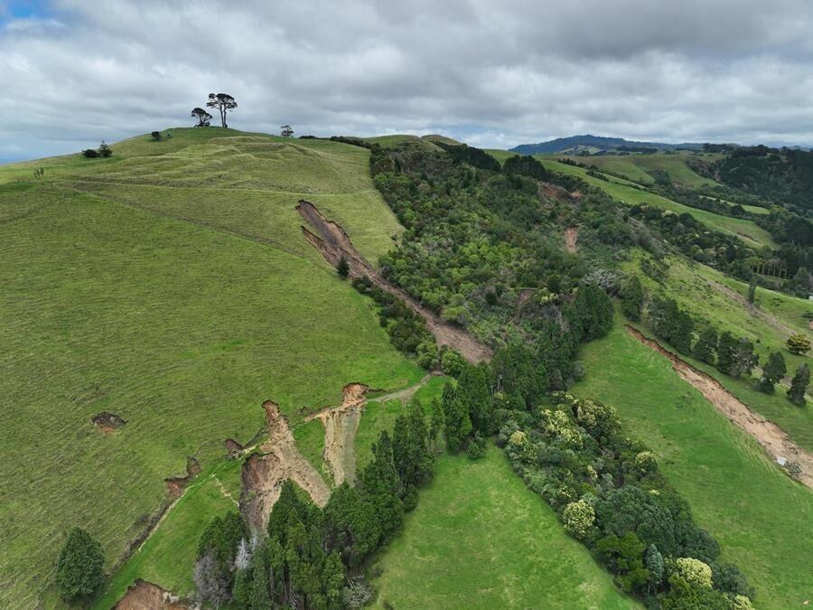 Walking tracks at the Pāpāmoa Hills Cultural Heritage Regional Park were damaged during severe weather in January. Photo / Bay of Plenty Regional Council