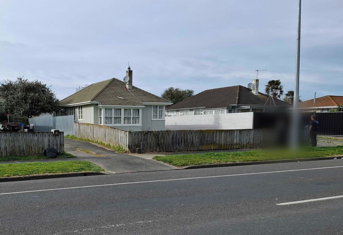 The first incident, a report of a firearm being discharged, happened on Riverbend Rd about 9.30pm. Two people were rushed to hospital with moderate injuries from an alleged assault. Photo / Gary Hamilton-Irvine