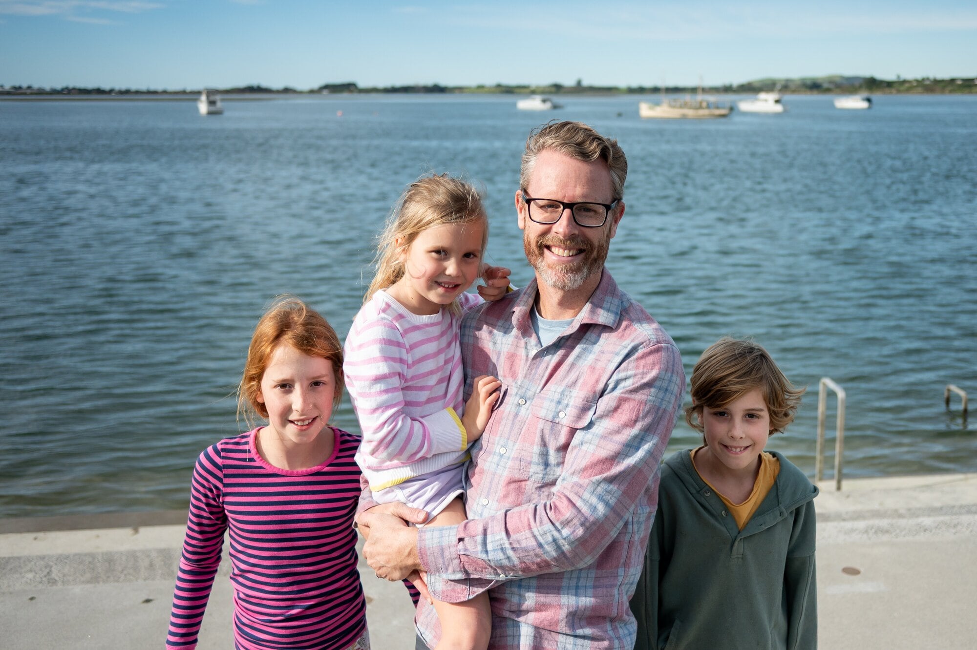  Alex, Eli, Ingrid and Eve Deerness. Photo /Brydie Thompson