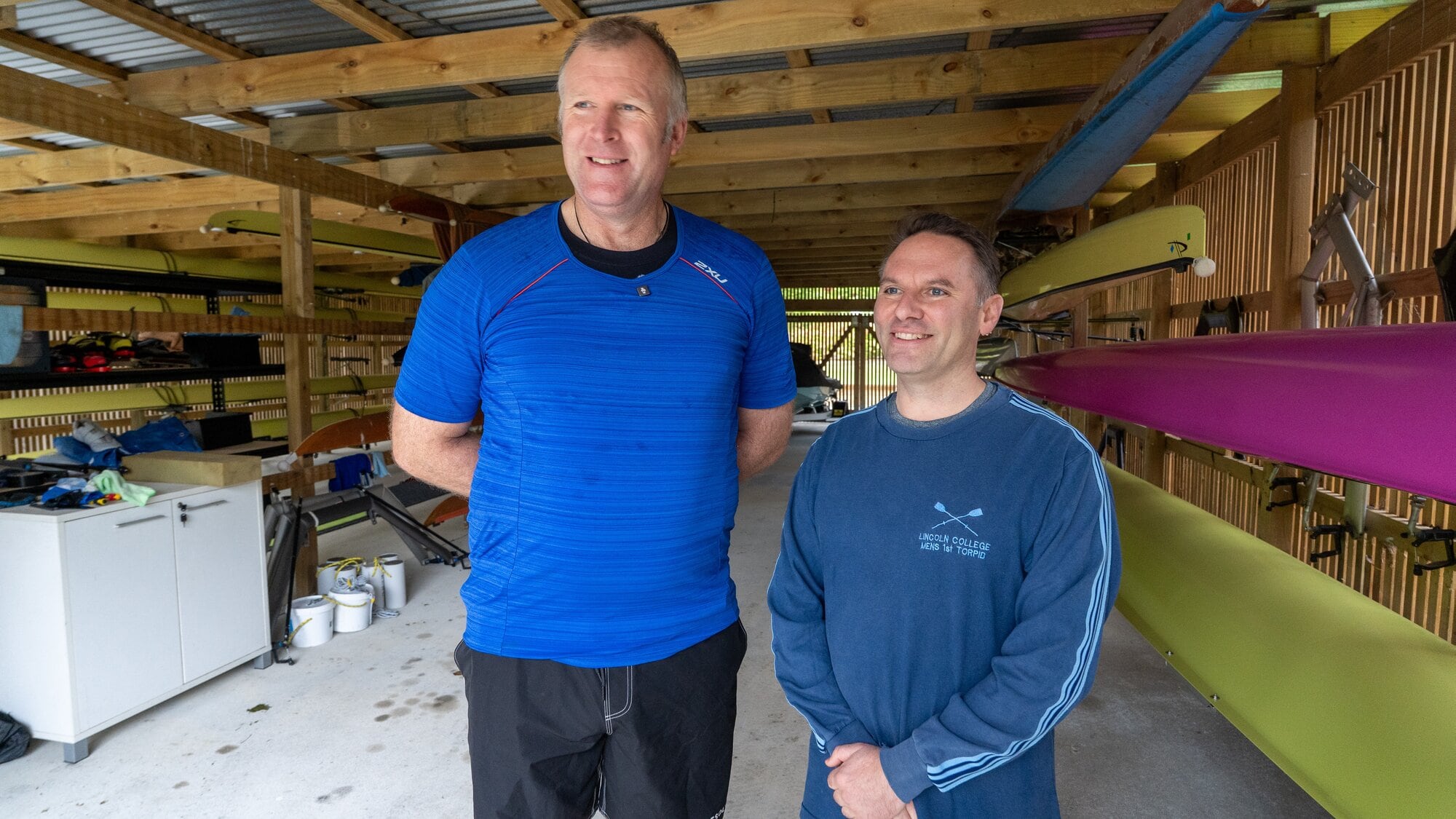 Tauranga Mayor Mahé Drysdale and Western Bay Mayor James Denyer. Photo / Tauranga City Council