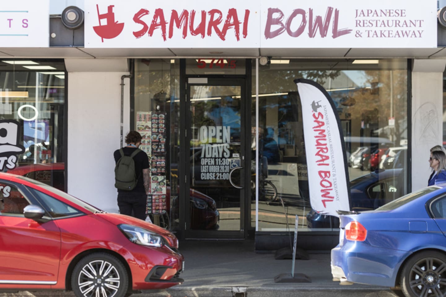 Samurai Bowl on Colombo St, Christchurch, served unsafe food for 18 months and breached the Immigration Act. Photo / George Heard