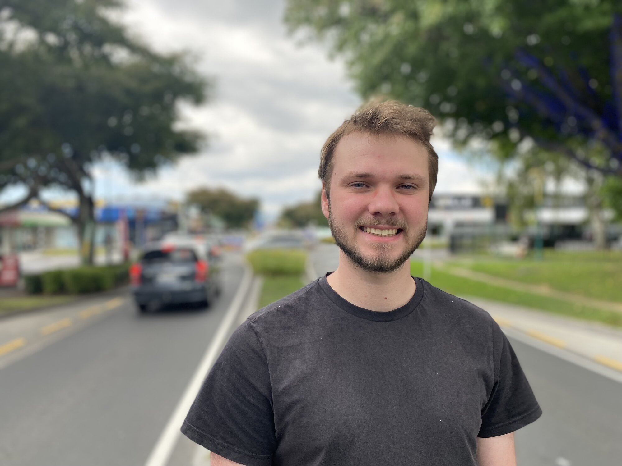 Greerton Business Association chair Cameron Templer is looking for more sustainable options to help local businesses. Photo / Supplied
