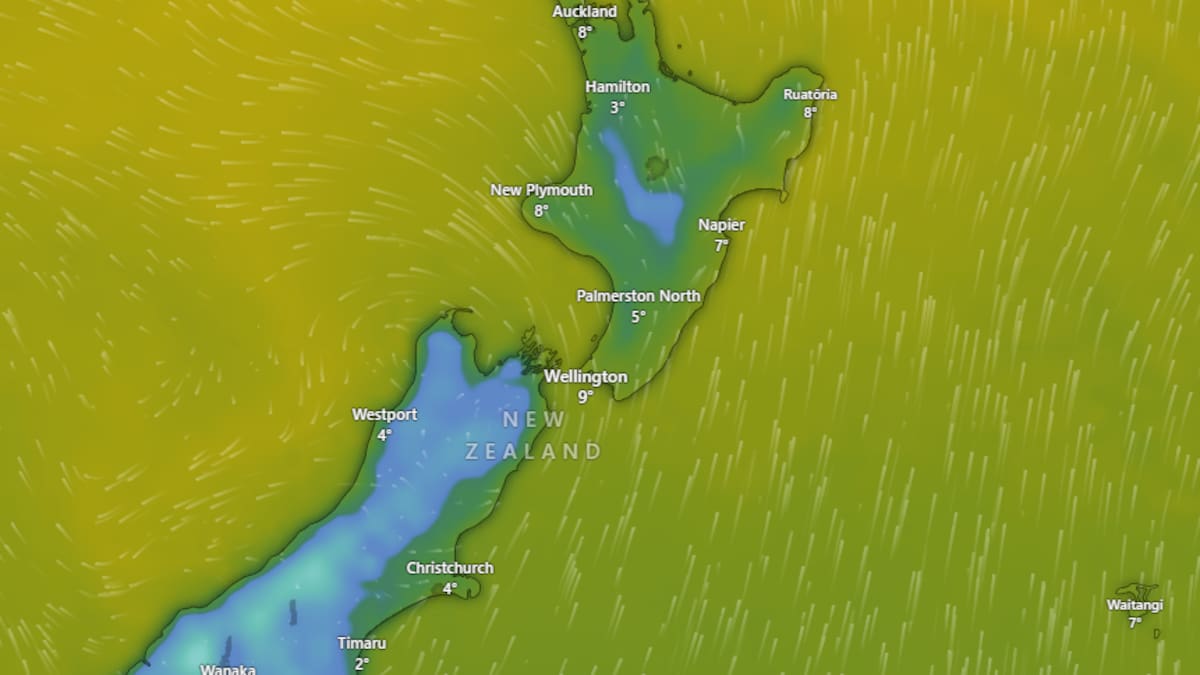 New Zealand weather: Cold but calm temperatures forecast to sweep the country
