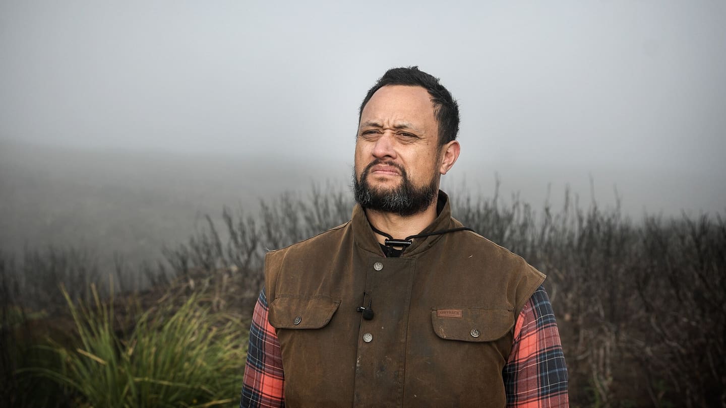 Te Rūnanganui o Ngāti Hikairo ki Tongariro spokesman Te Ngaehe Wanikau. Photo / Mike Scott