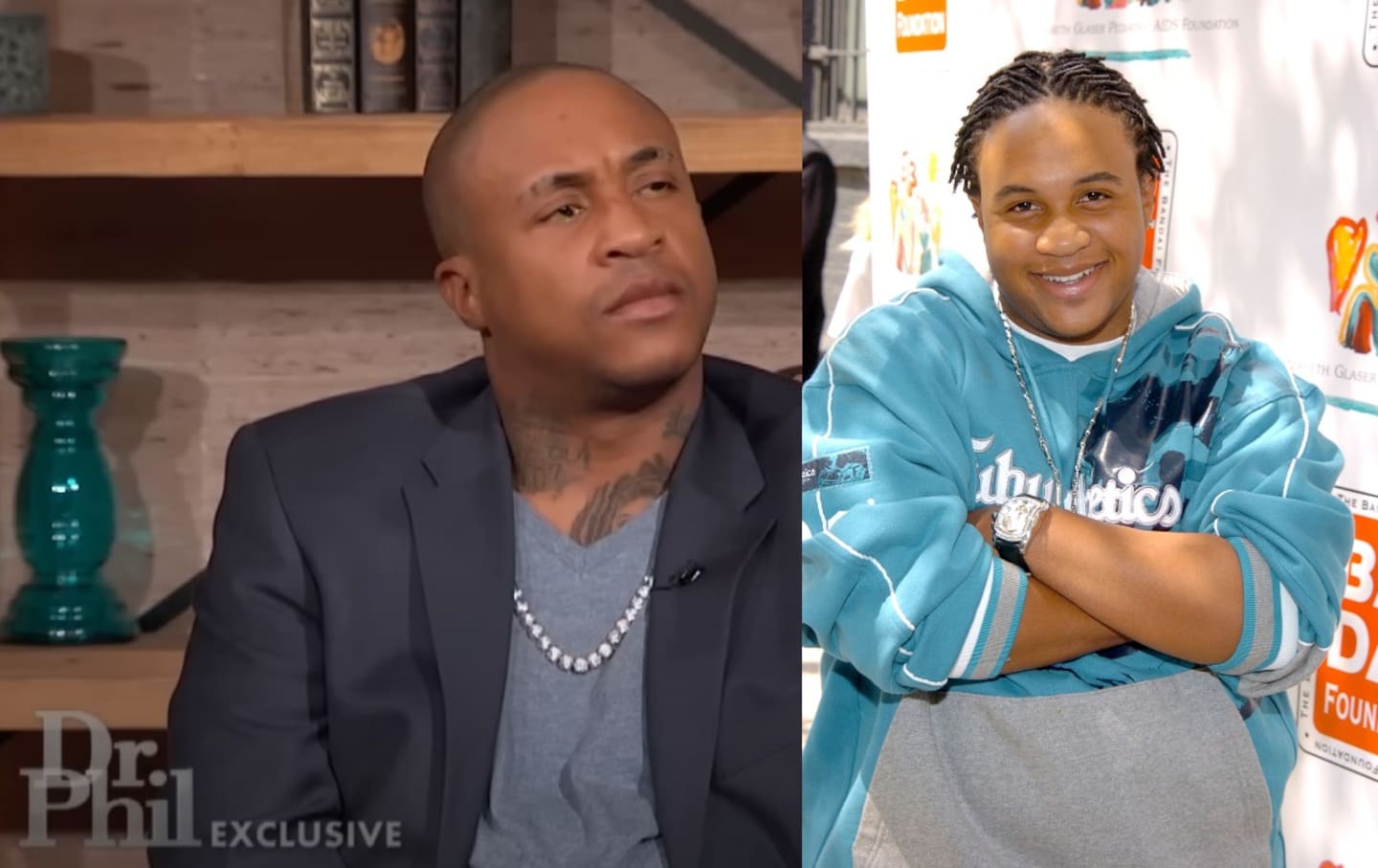 Former Disney star Orlando Brown appeared on Dr Phil for an intervention in 2019. Photo / Getty, Dr Phil. Youtube