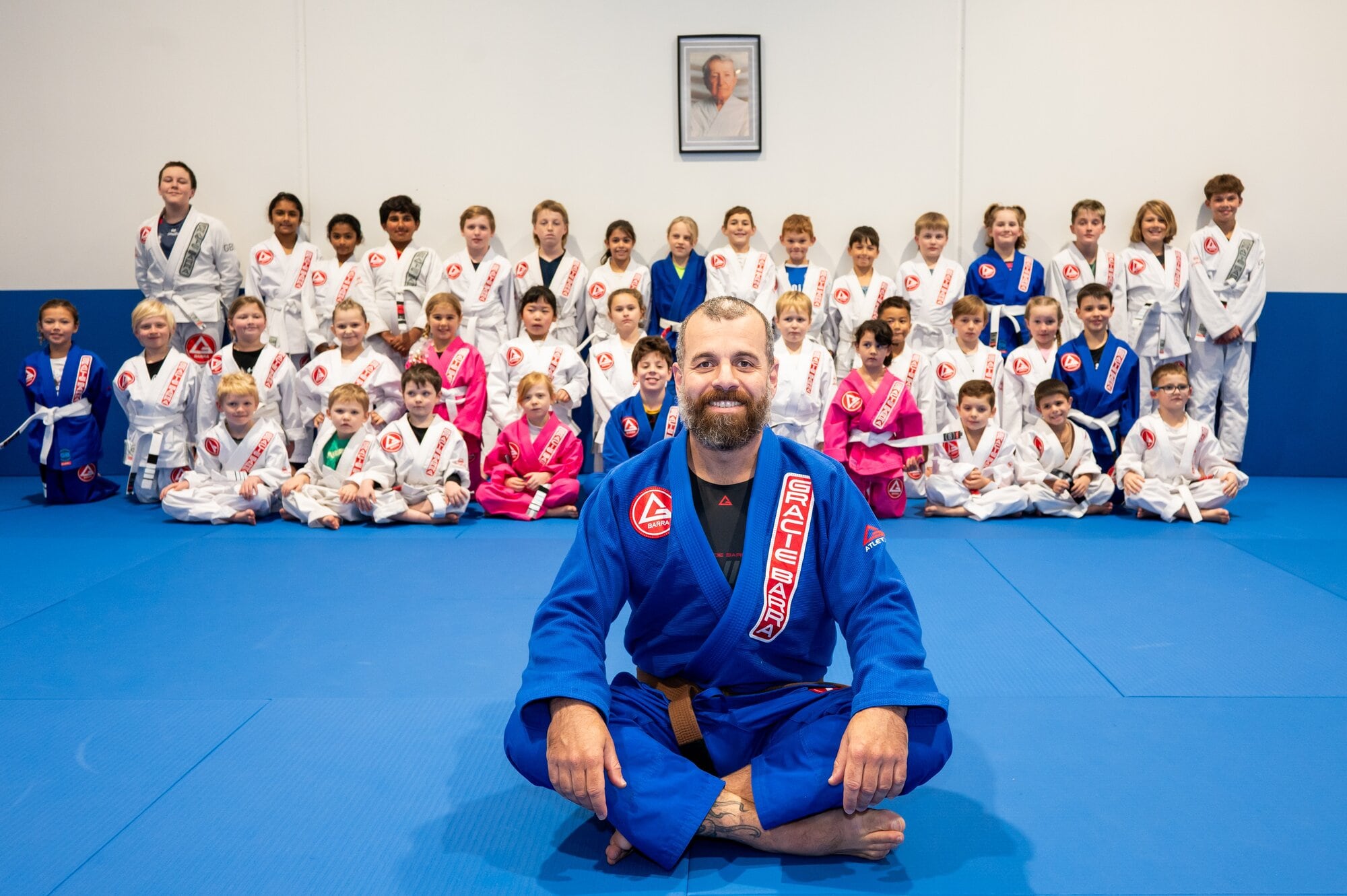 Gracie Barra Tauriko coach Sergio Garcia opened the school in August last year. Photo / Brydie Thompson