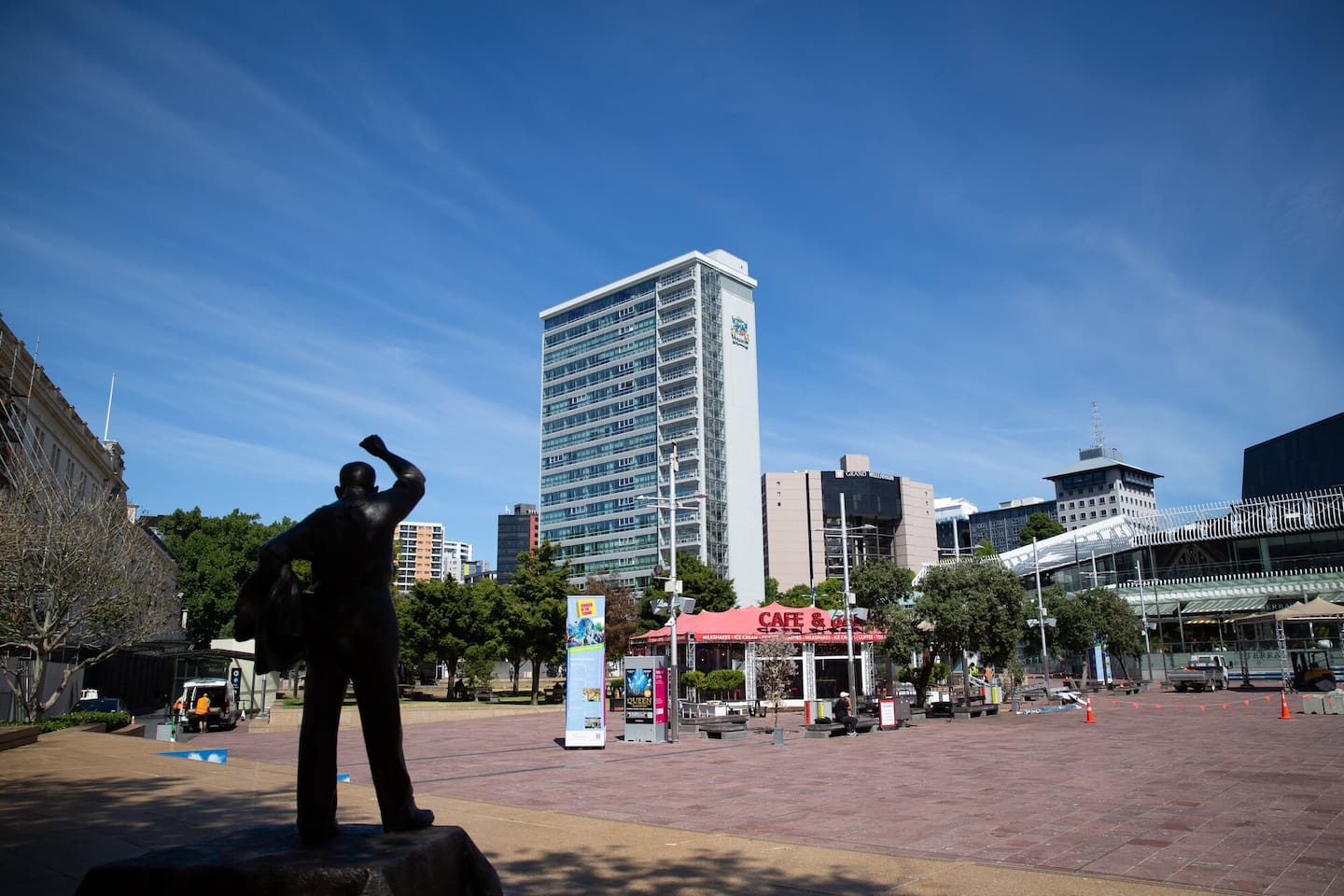 The rally will begin in Aotea Square before moving down Queen St. Photo / Sylvie Whinray
