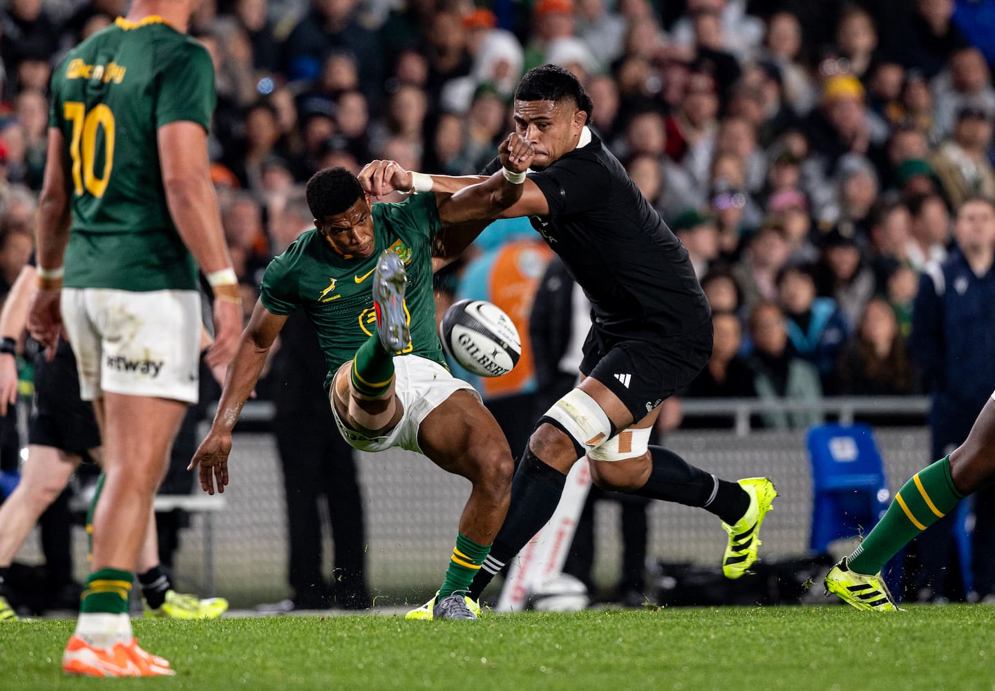 All Blacks v Springboks: Injuries force changes for Wellington rematch ...