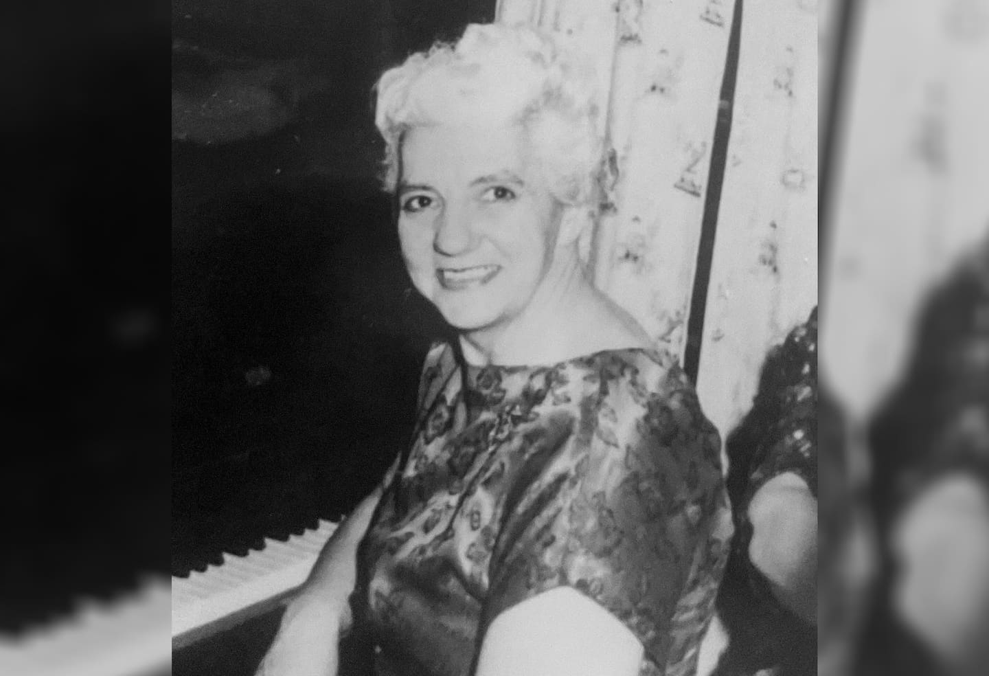 Patricia Theresa Burt was known for her beautiful piano playing.