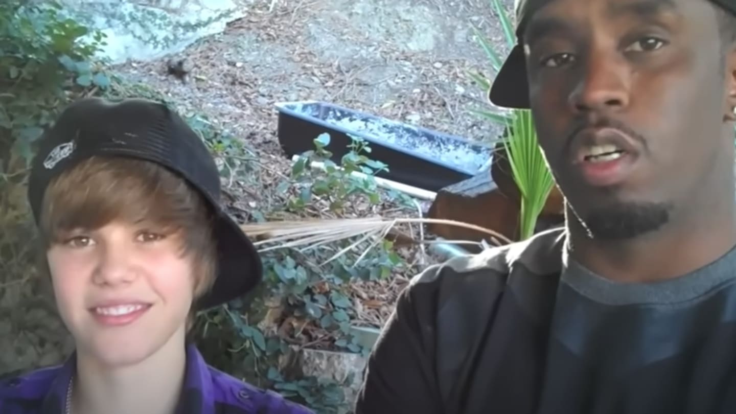 A 15-year-old video of a teenage Justin Bieber spending time with Sean "Diddy" Combs has resurfaced amid Combs' recent arrest on sex trafficking charges. Photo / Justin Bieber, YouTube