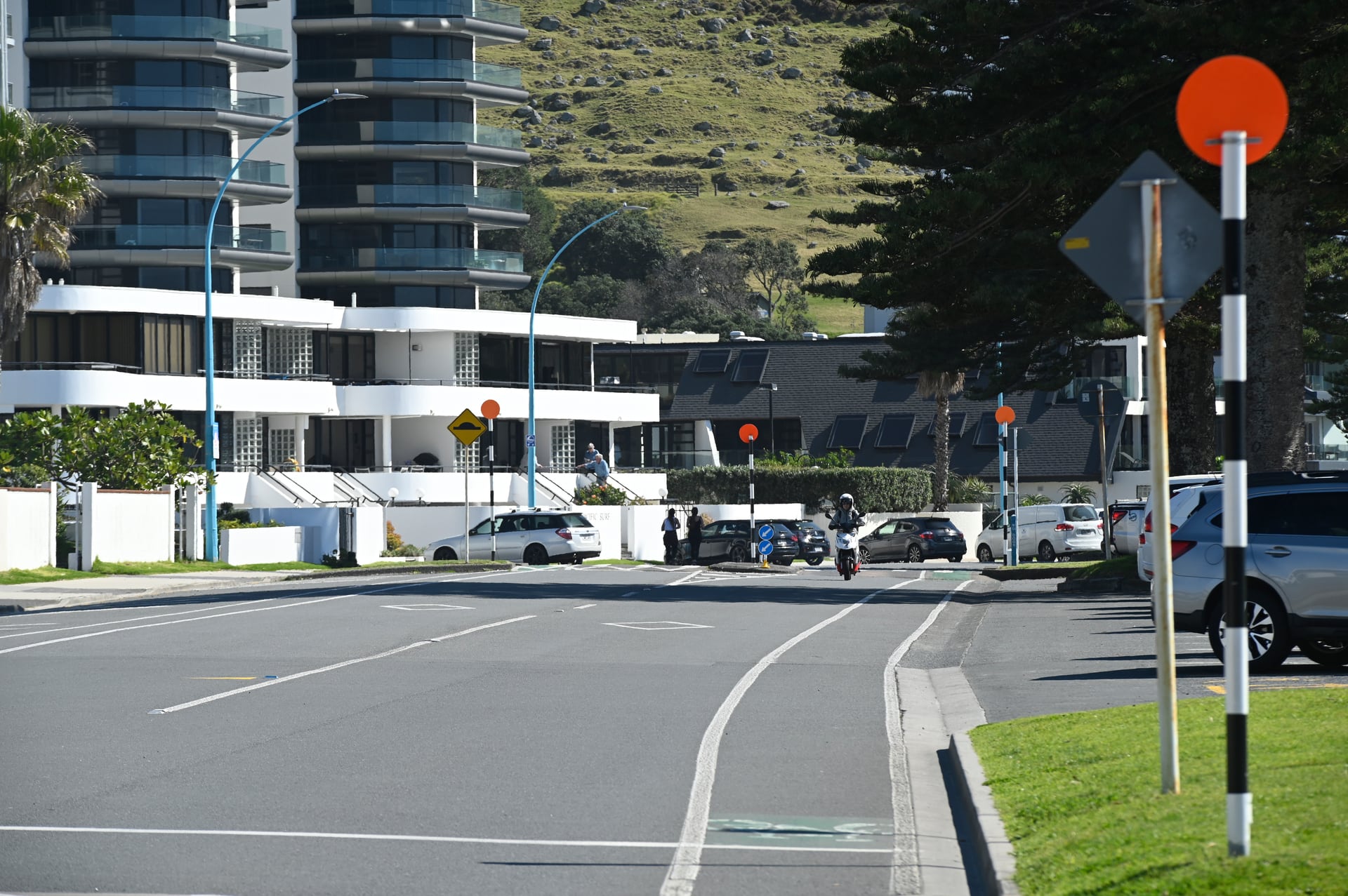Residents and businesses in Mount Maunganui reported a rise in dangerous driving on Marine Parade and Maunganui Rd. Photo / George Novak