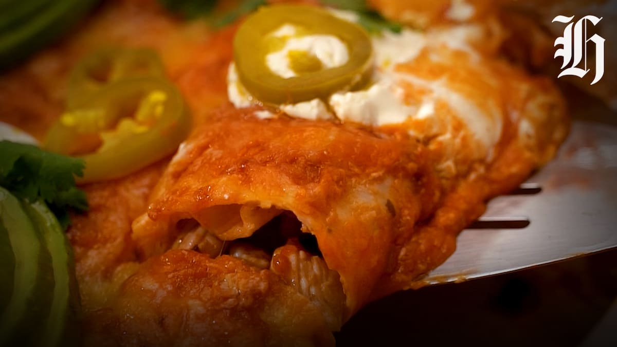 Recipe: Mexican chicken enchiladas NZ Herald - Main Image