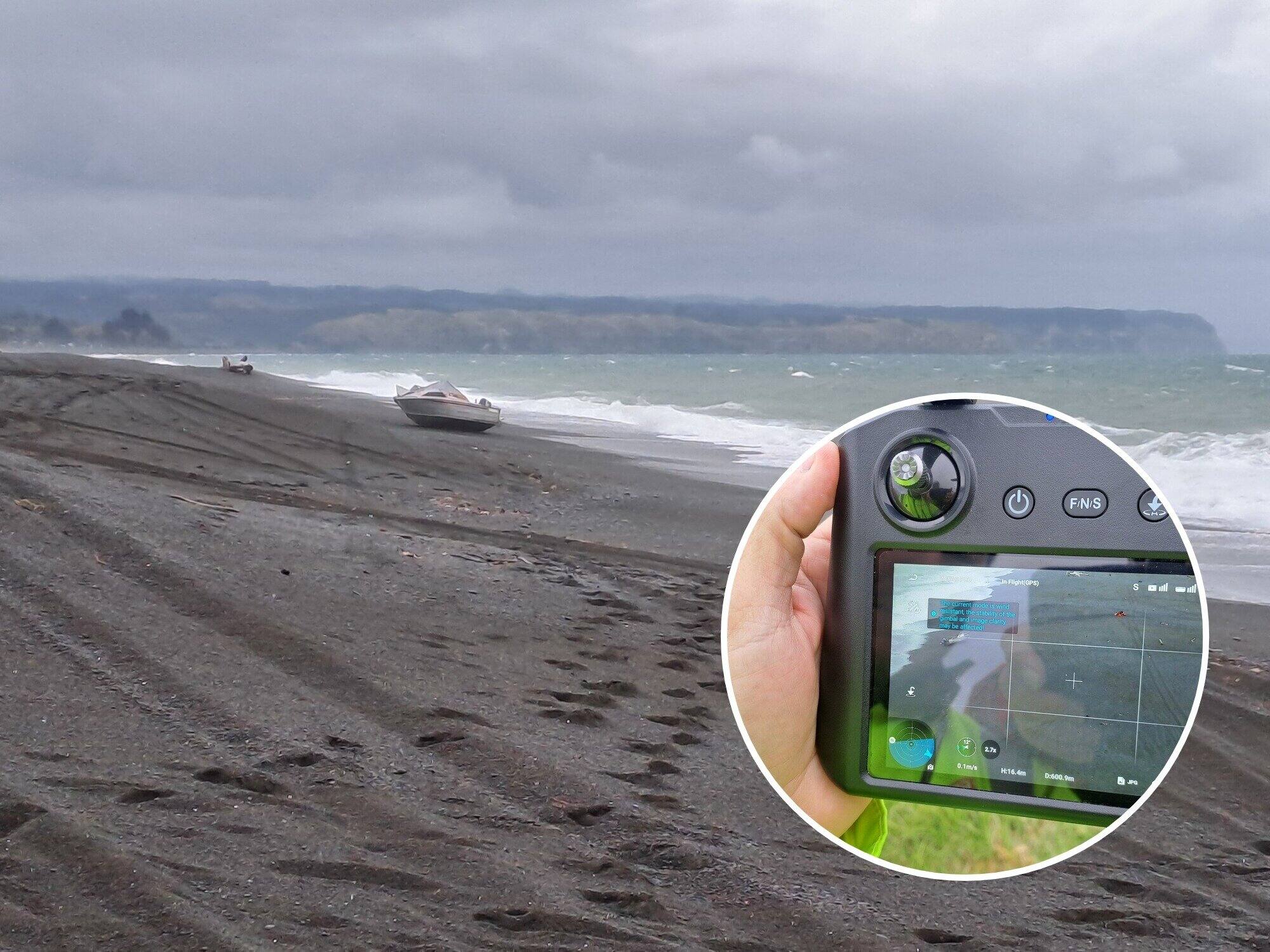 TikTok livestream filmed by washed - up boaties sparks Hawke Bay Coastguard search