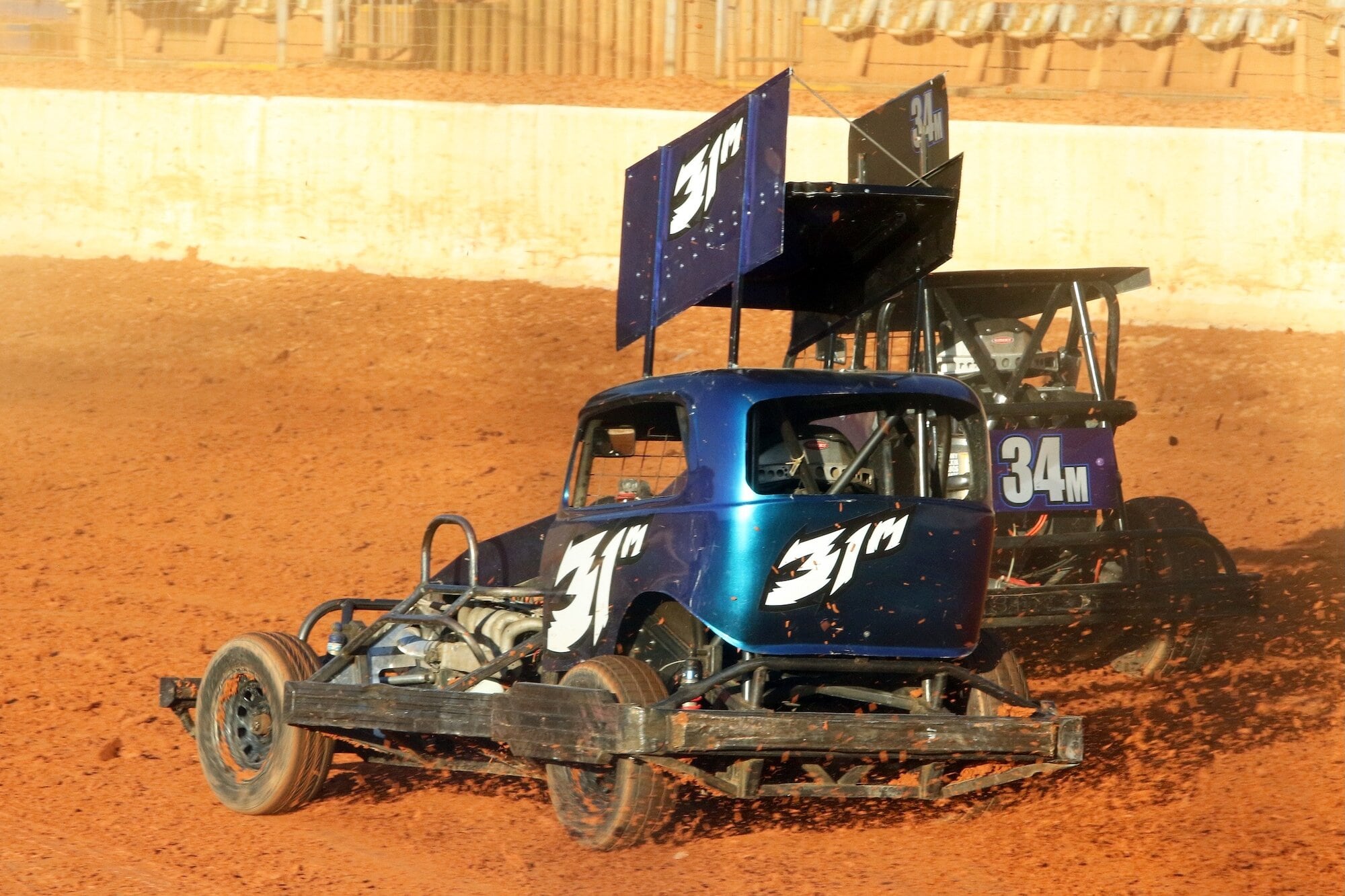  Chloe Ingram (31m) is one of the leading home track contenders entered for this Saturday night&rsquo;s Harry Fredrickson Memorial Gold Cup Stock Car contest at Baypark Speedway. Photo / Stuart Whitaker/The Write Angle