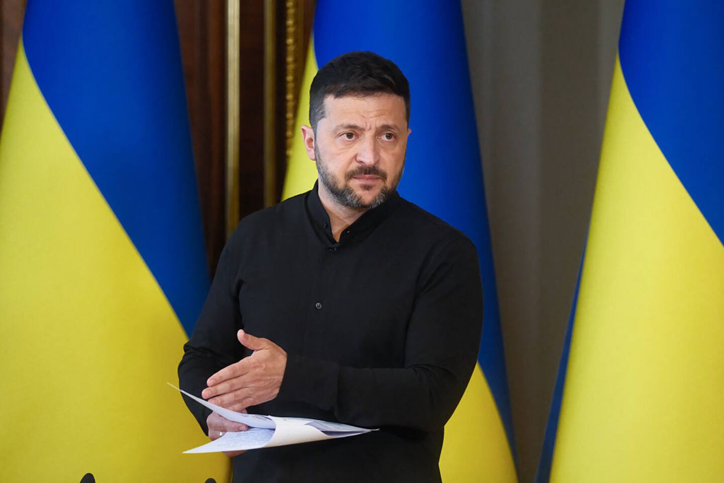President Volodymyr Zelensky calls for ceasefire, release of prisoners and return of abducted children. Photo / Getty Images