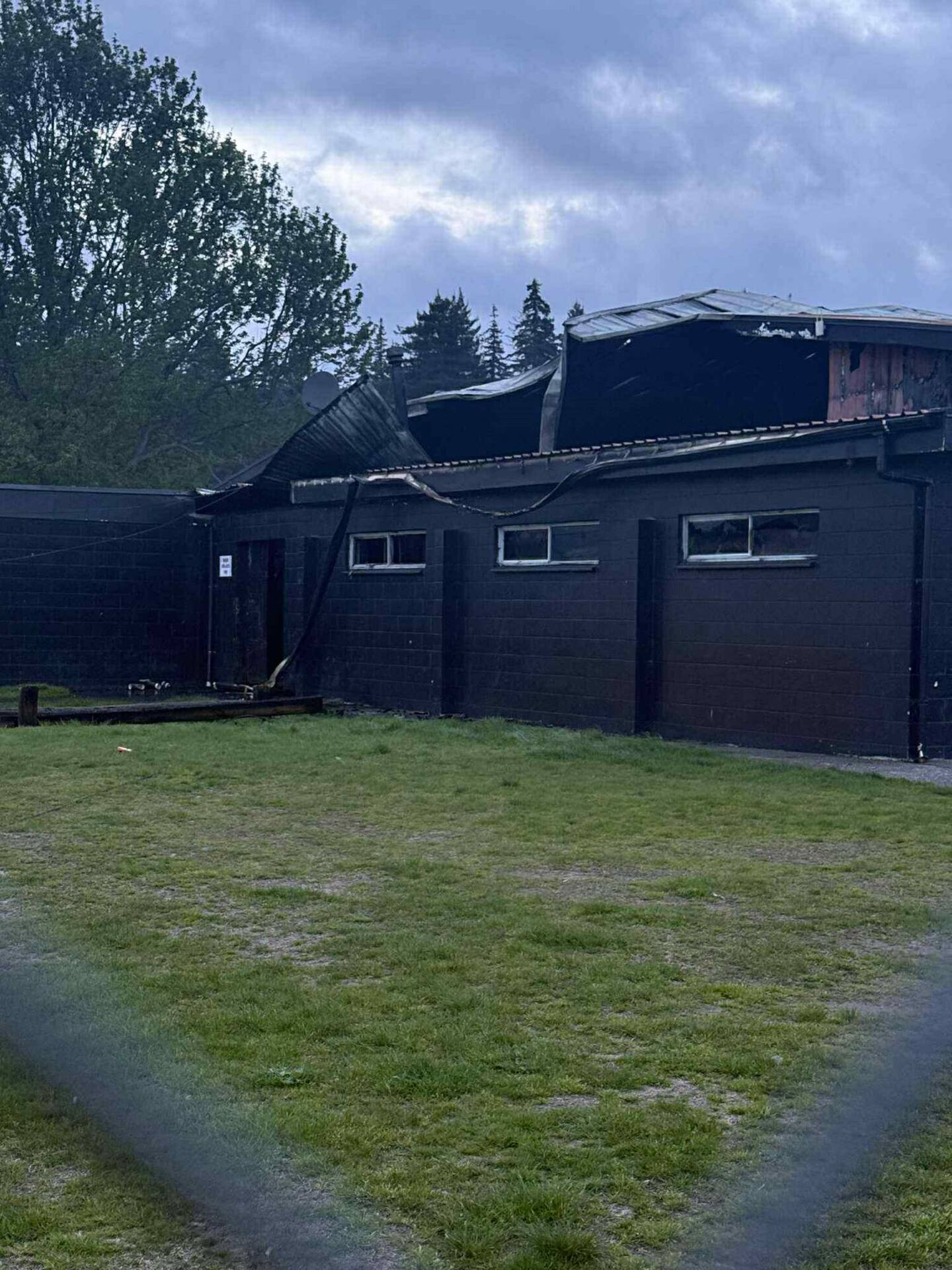 Crews battled a fire at Whakarewarewa Rugby Community Sports club overnight.