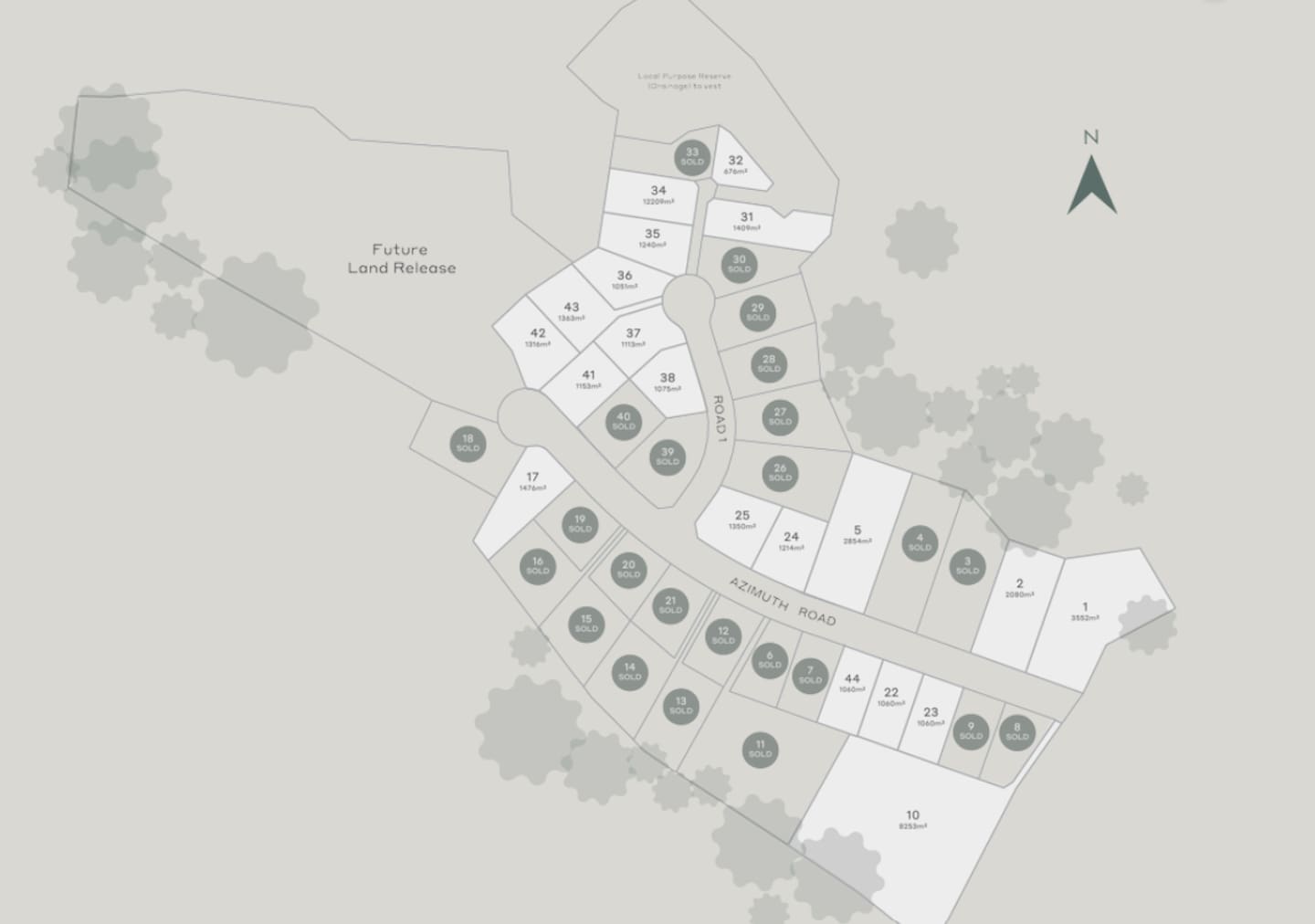Pepe Ridge scheme map.